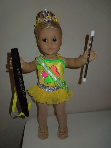 American Girl Doll Baton Twirling Costume Plus Accessories | eBay