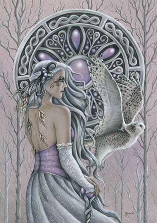 Arianrhod was one of the major Celtic Goddesses, known often as the goddess of t