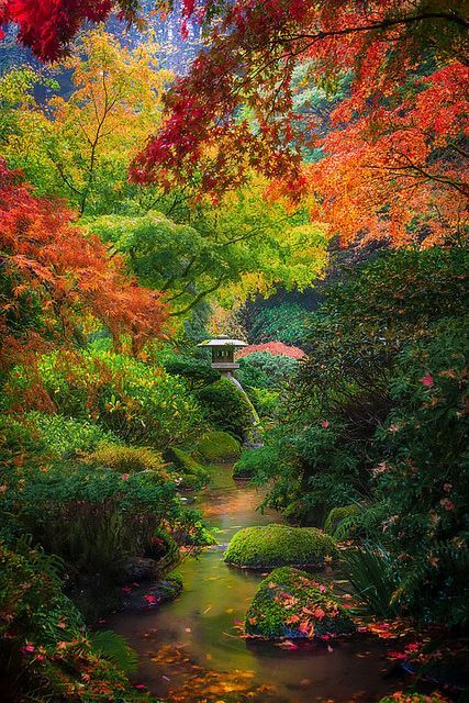 Autumn Serenity In Portland Japanese Gardens | Flickr – Photo Sharing!