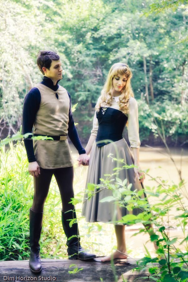 Briar Rose and Prince Phillip cosplay; normally dont pin cosplay but this is AMA