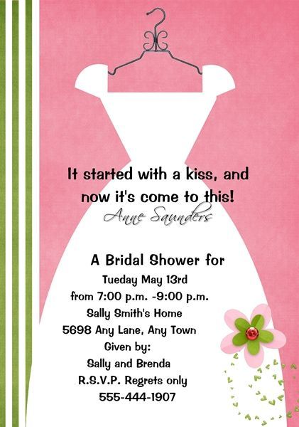 Bridal Showers Invites
