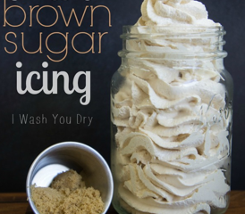 Brown Sugar Icing recipe  OMG!!!!!  Looks soooo good.