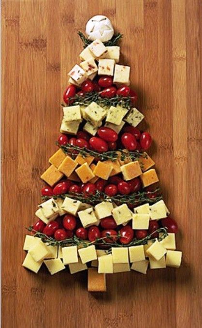 Christmas-themed appetizers. Lots of good ideas here.