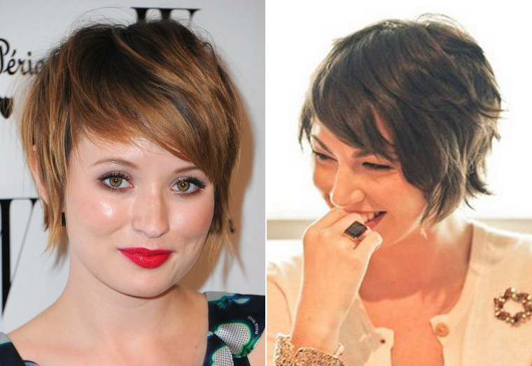 Cute, textured almost bob hairstyle