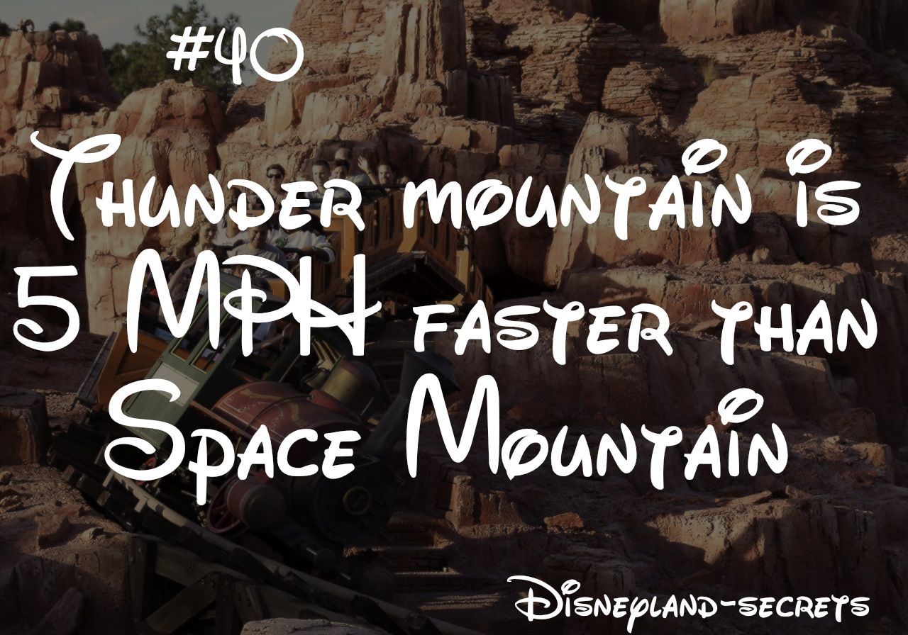 Disneyland Secrets #40.  I wonder if this is still true since they updated?