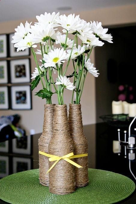DIY home decor crafts :DIY Vase : (diy tutorial giveaway) upcycled izze bottle f