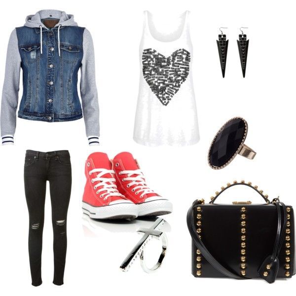 “edgy outfit” by jamespeyton on Polyvore