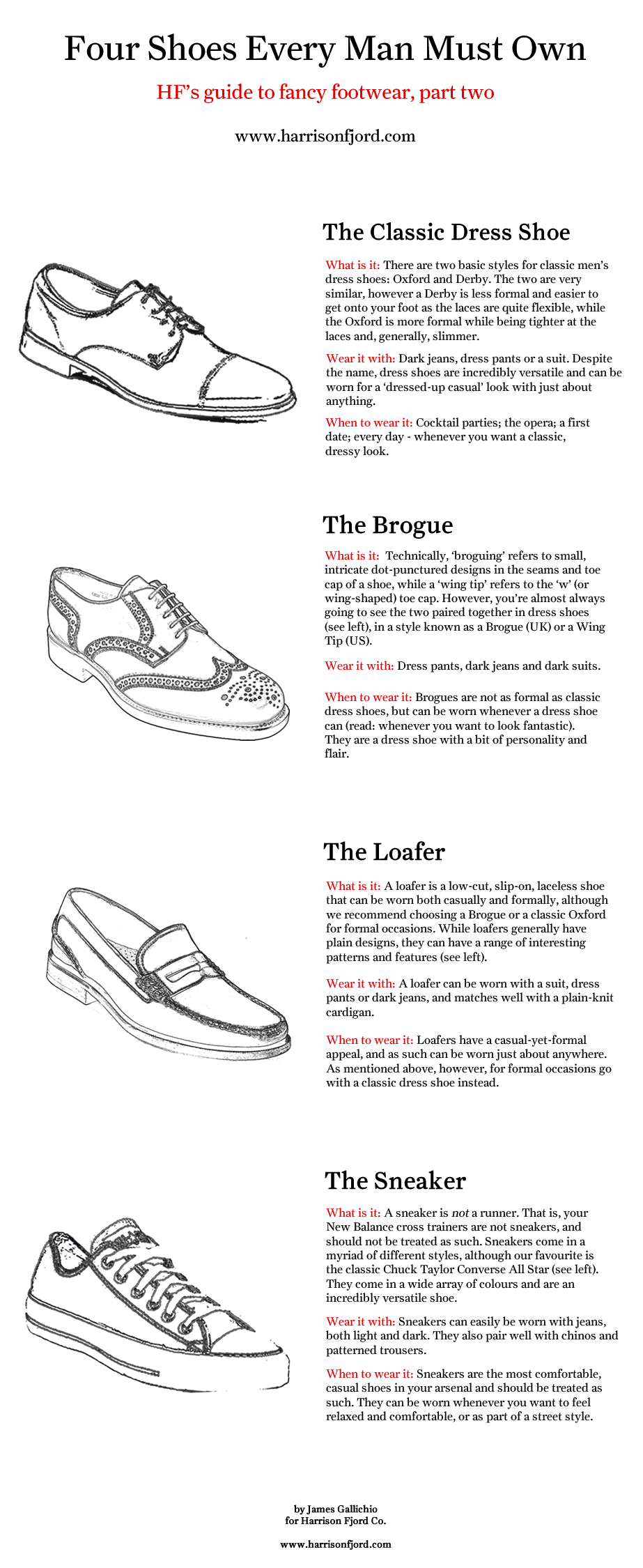 Four shoes every man should own