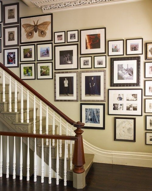 get framed creating a photo wall | inspired habitat