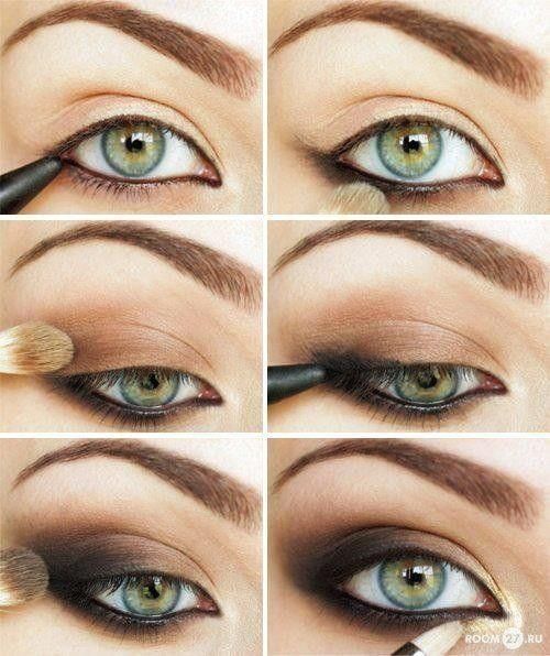 Great Tips on How to Put On Eyeliner.  This is heavy makeup but might be fun for