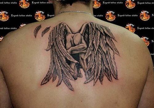 How and Where to Distinguish a Perfect Angel Tattoo Designs for Men |Tattoo Idea