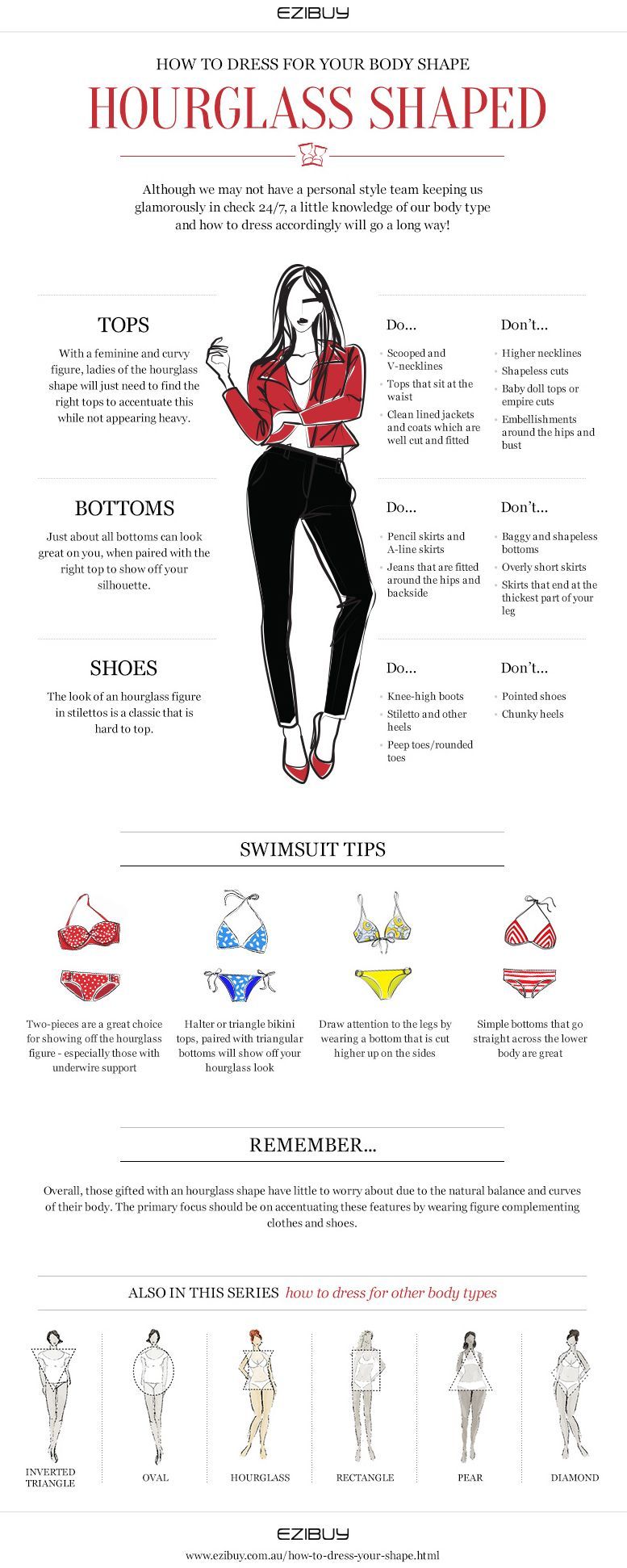 How to Dress an Hourglass Body Shape