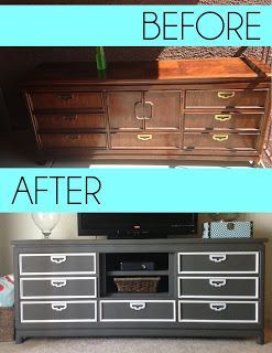 How to make your own entertainment center. NO SANDING! It must be a miracle.Thri