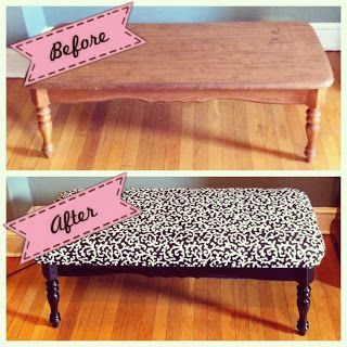 ive always wanted one of these for the end of the bed  Piper Riley: DIY Bench ou