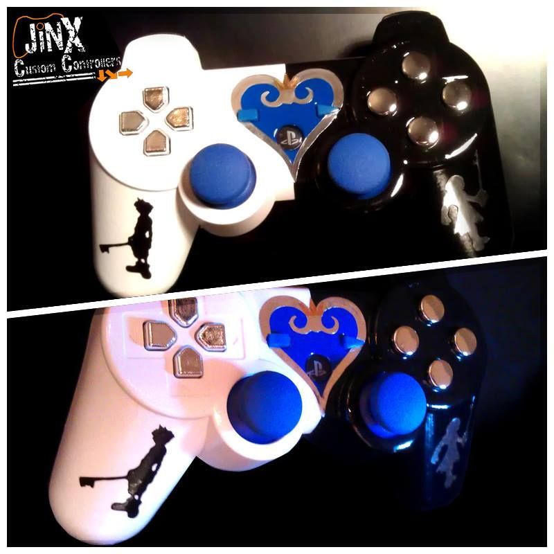 Kingdom Hearts PS3 controller. ~ Oh my. Is it wrong for me to want this so much?