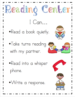 Literacy Center I Can statements