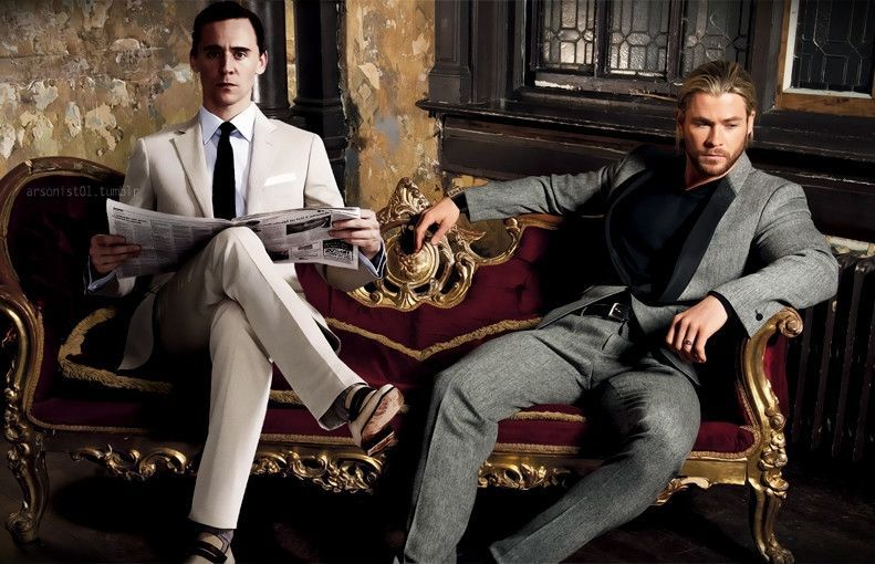 Loki and Thor, classing it up
