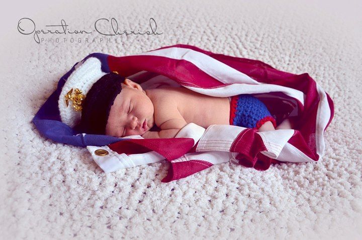 Marine love is Semper Fi love this infant pic my friends have cute on with daddy