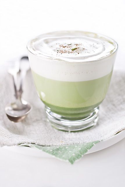 Matcha Green Tea Latte ingredients: 1 teaspoon of matcha green tea 3 tablespoons