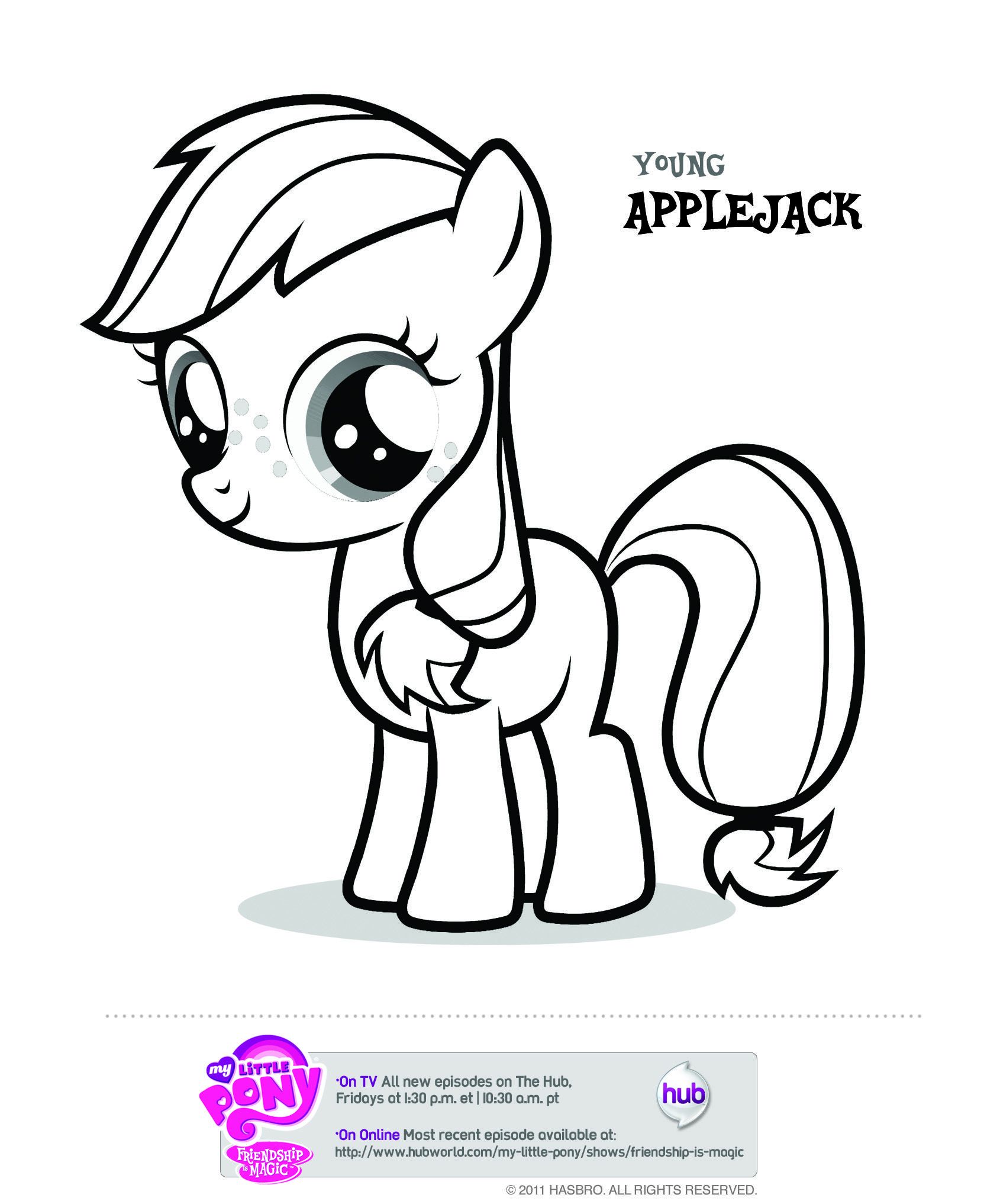 My Little Pony coloring pages for Ali.