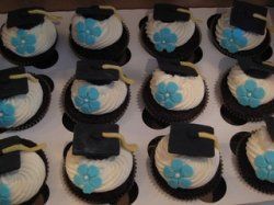 Need a few graduation cupcake ideas for your graduate this year? Themed cupcake