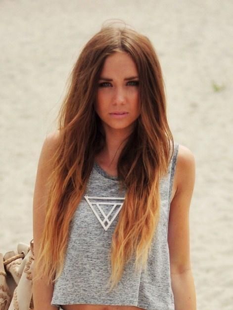 ombre – don’t know that brown to blond is as good as red to blond. Maybe if star