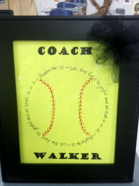 Personalized Coaches or Player Gift for by 10DowningSt on Etsy, $15.00