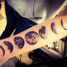 phases of the moon tattoo – Google Search