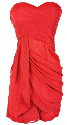 red party dress
