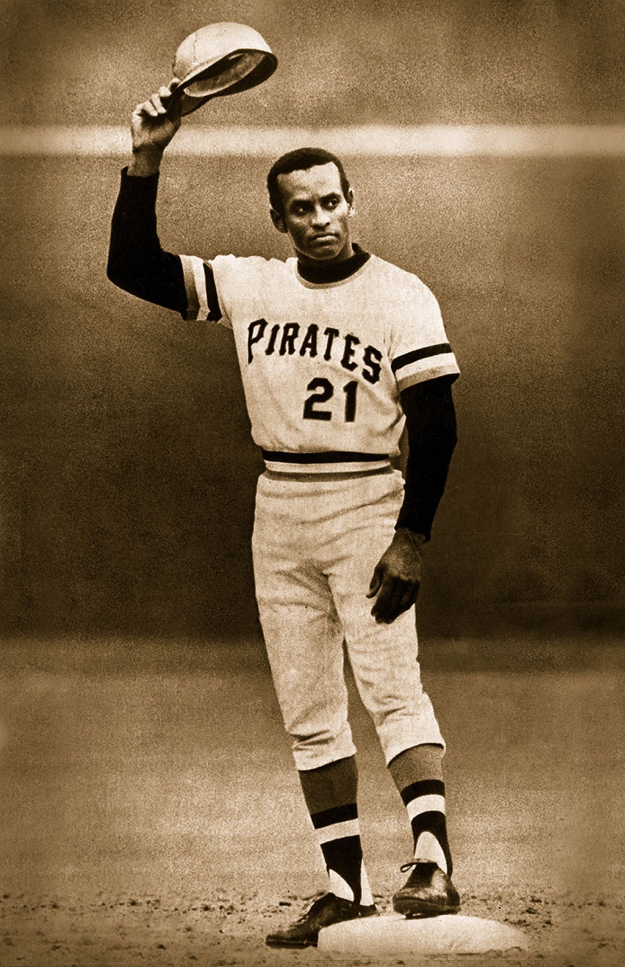 Roberto Clemente – Pittsburgh Pirates – Hit #3000