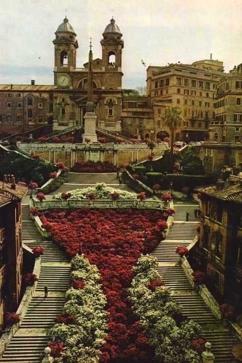 The Spanish Steps, Rome, Italy Sitting on the Spanish Steps and soaking in every