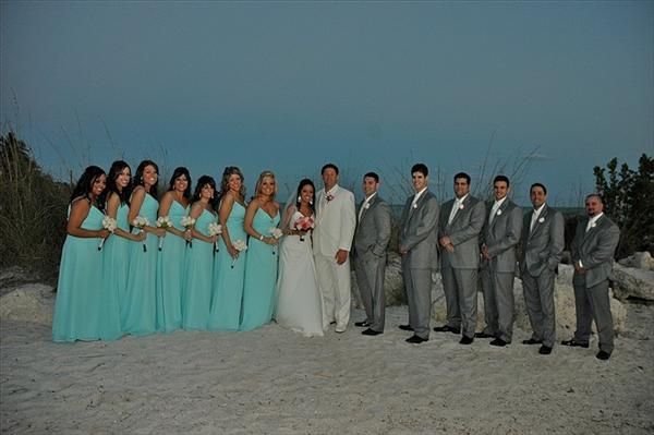 tiffany blue and grey colored weddings | … our colors were tiffany aqua blue a