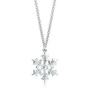 Tiffany & Co Attractive Snowflake Necklace