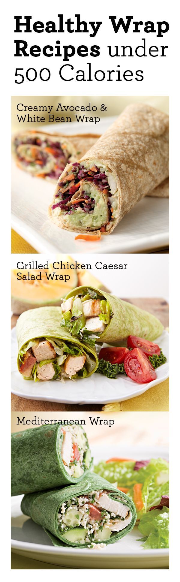Tortilla wraps are a great way to have a filling, low calorie meal! Super easy a