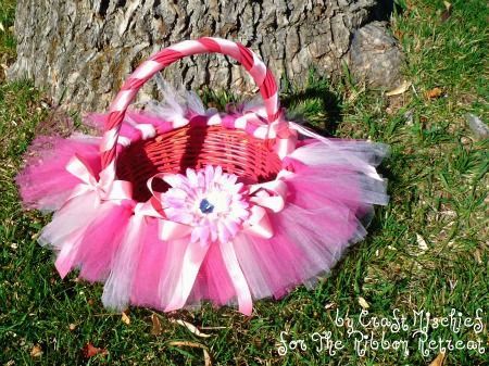 Tutorial for an ADORABLE easter basket.  (would also be a cute gift basket for a