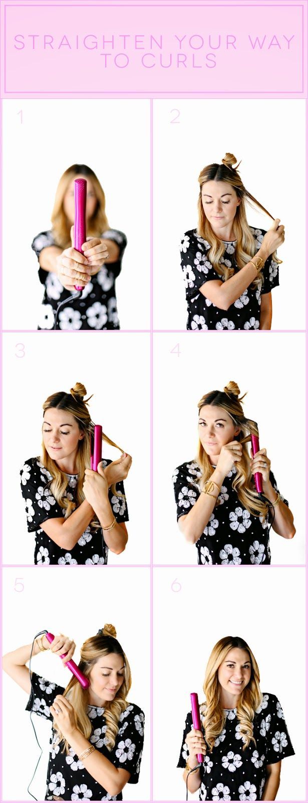 Tutorial: How to Curl Your Hair with a Flat Iron.