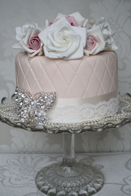 Vintage Cake (Can be used for the Engagement Party, Wedding Shower, Bachlorette