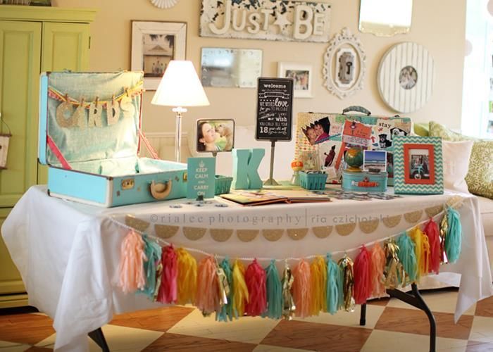 Vintage Party Ideas, Color Schemes can change .  Like some of the detail items.