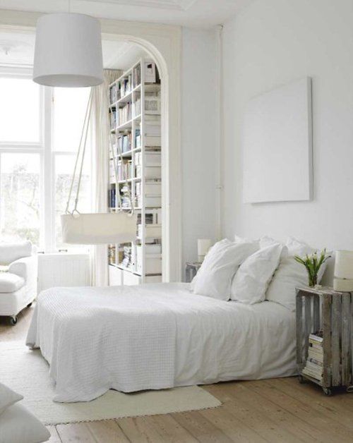 White bedrooms