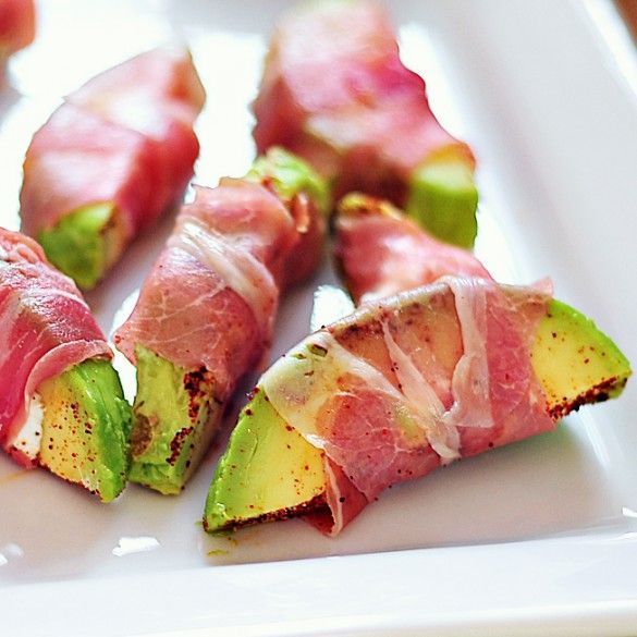 Avocado and prosciutto, but go easy on the goat cheese (just a little).