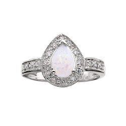 Beautiful Opal Engagement Rings