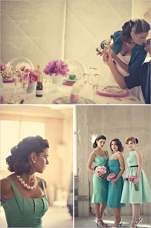Just made me realize how much I would absolutely love a vintage wedding. =]