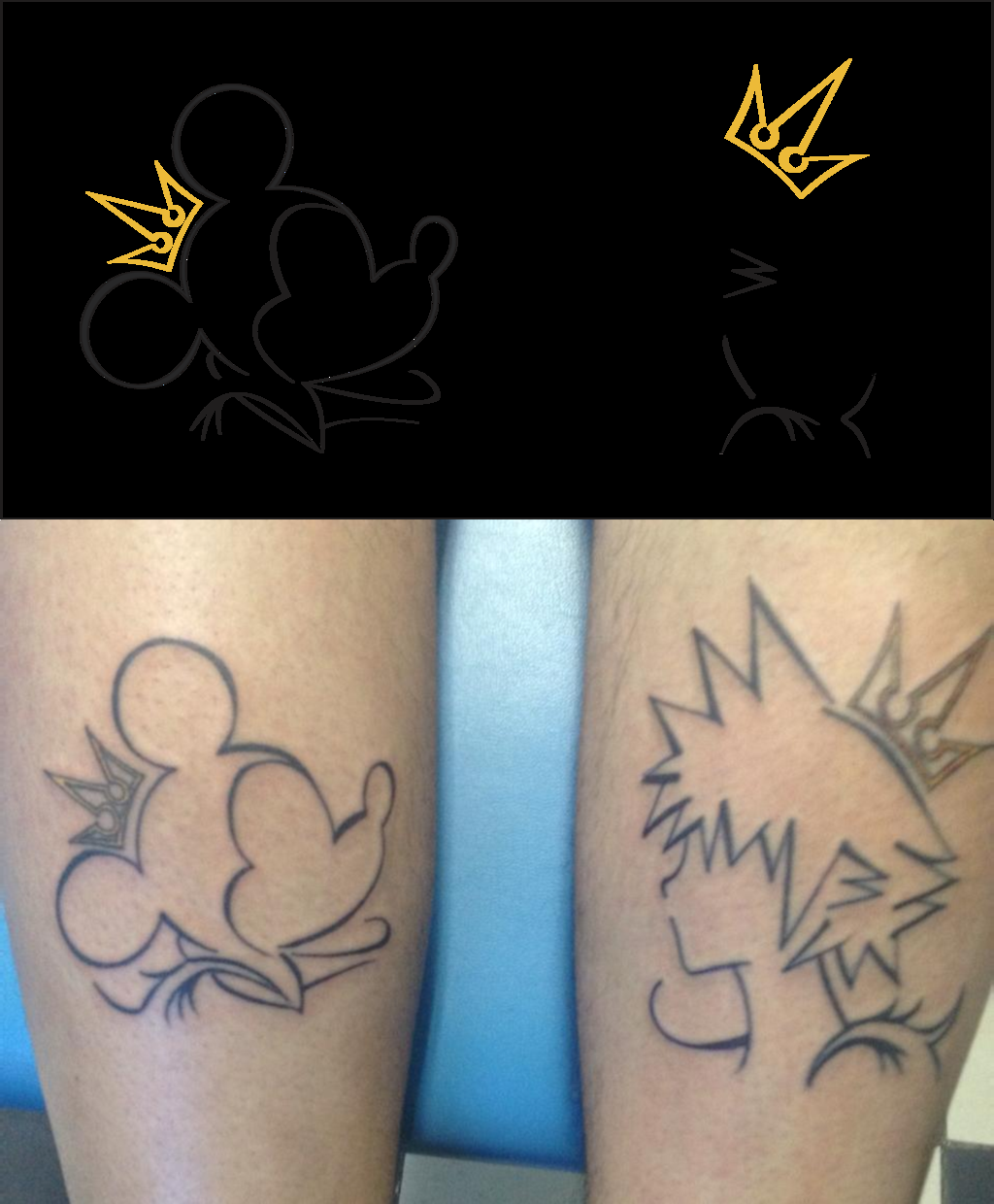 Kingdom Hearts tattoo