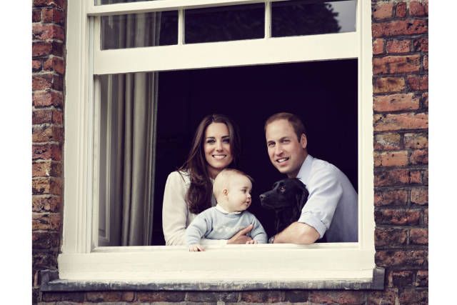 Prince William and Kate Middleton Release New Family Portrait