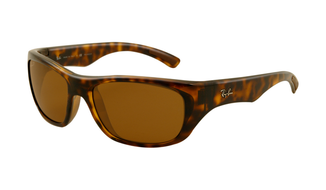 Ray Ban RB4177 Sunglasses Light Havana Frame Brown Polarized Len