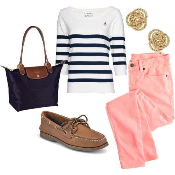 Nautical spring outfit…best time to whip out the nautical theme!