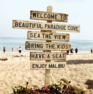 This is one of the beaches in Malibu.  Great place for families with a yummy res