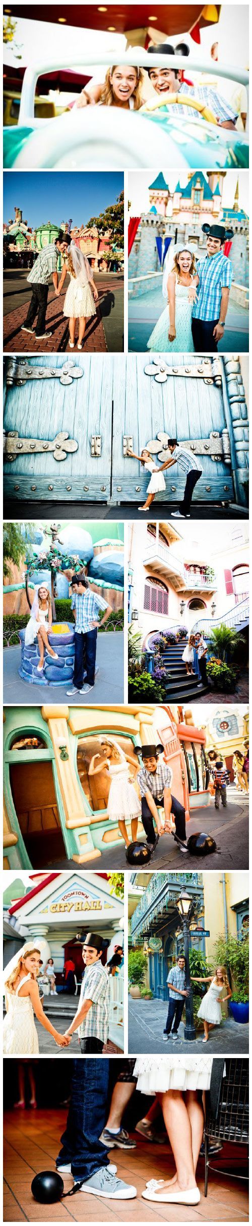 Disneyworld engagement photos! Dont know if I would actually do this (or if a gu