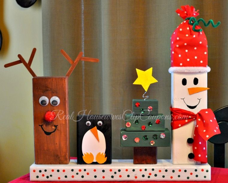 24 Christmas Crafts  Holiday Characters