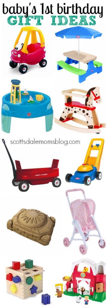 Babys First Birthday Gift Ideas: @Sarah Powers for @Scottsdale Moms